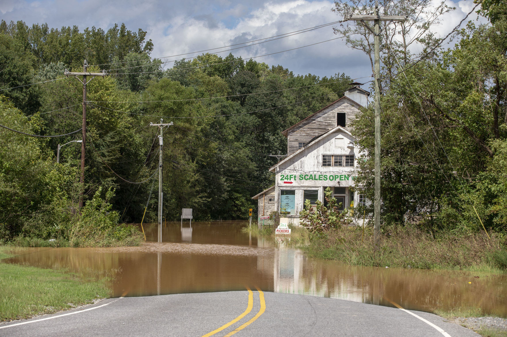Dan River Rises and Floods Parts of Madison, Mayoden, and Pine Hall
